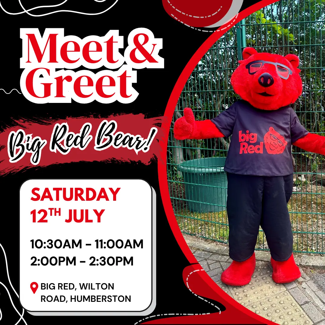 Meet and Greet - Big Red Bear - 15th July 2025.