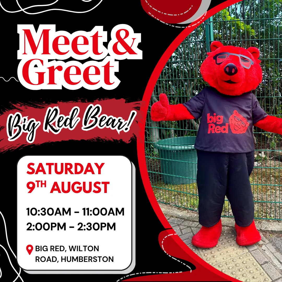 Meet and Greet - Big Red Bear - 9th August 2025.